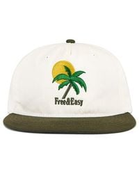 Free & Easy - Costa Sol Two Tone 5 Panel Snapback Hat - Lyst