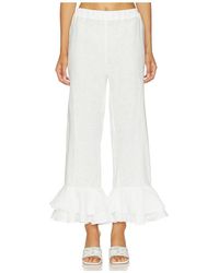Sleeper - Cha-Cha Linen Lounge Pants With Headscarf - Lyst