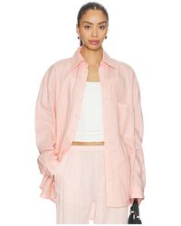 AEXAE - Linen Woven Shirt - Lyst