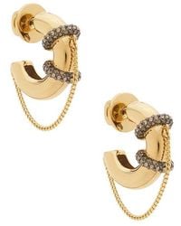 DEMARSON - Molly Hoops Earring - Lyst