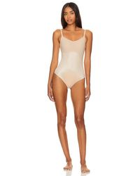 Spanx - Shape Invisible Cami Thong Bodysuit - Lyst