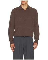 Theory - Hilles Long Sleeve Sweater - Lyst