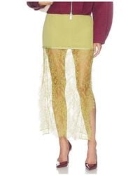 Camila Coelho - Sabrina Midi Skirt - Lyst