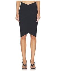 HAELO - Bandage Weave Midi Skirt - Lyst
