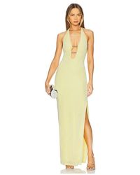 Misha - Yesenia Slinky Maxi Dress - Lyst