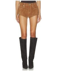 GOOD AMERICAN - The Better Than Suede Micro Short - Lyst