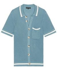 Central Park West - Varsity Buttondown Shirt - Lyst
