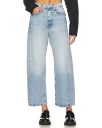 Mother - Pierna Ancha Half Pipe En Color Denim Claro Talla (También En 26, 28, 29, 34) - Lyst