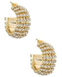 petit moments - Glitter Hoops - Lyst