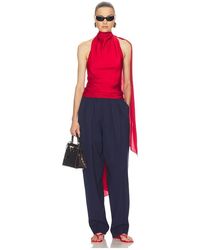 Helsa - Natasha Silk Halter - Lyst