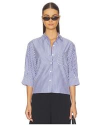 Rag & Bone - Lucia Stripe Poplin Shirt - Lyst