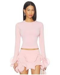 Sid Neigum - Wave Sleeve Bamboo Top - Lyst