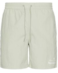 AllSaints - Soleil Swim Shorts - Lyst