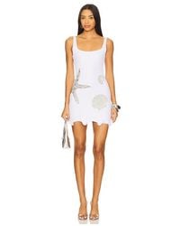Leslie Amon - Starfish Bridal Mini Dress - Lyst