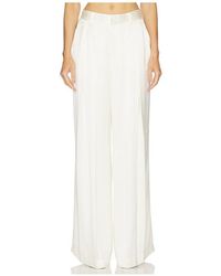 Cinq À Sept - Georgia Satin Stripe Marne Pant - Lyst