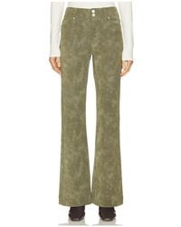 Hudson Jeans - Faux Suede Dani Flare Pants - Lyst