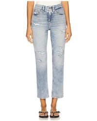 GOOD AMERICAN - Good Icon Straight Ankle Jeans - Lyst