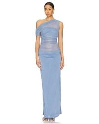 SOVERE - Thea Mesh Dress - Lyst