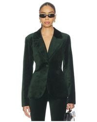 GOOD AMERICAN - Velvet Sculpted Blazer - Lyst