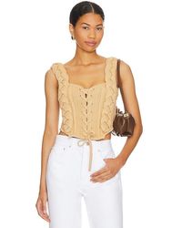 LPA - Taylie Cable Corset - Lyst
