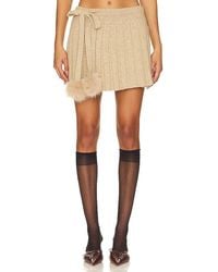 LOBA - Nili Pleated Wrap Skirt - Lyst