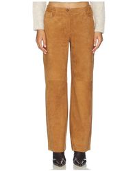 La Ligne - Suede Jenny Pant - Lyst