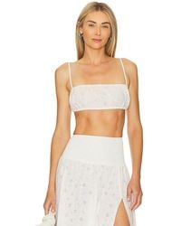 WeWoreWhat - Ruched Bra Top - Lyst