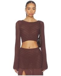 Devon Windsor - Erin Longsleeve Top - Lyst