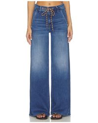 Mother - The Drawn Undercover Prep Sneak Jeans - Lyst