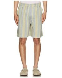 Oas - Kurze Hose, Reine Baumwolle Mist Strata - Lyst