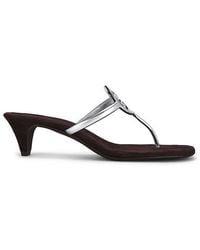 Tory Burch - Milller Square Toe Sandal - Lyst