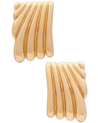 Amber Sceats - Ribbed Statement Earring - Lyst