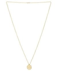 Shashi - Medallion Chain Necklace - Lyst