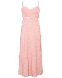 LoveShackFancy - ROBE ESMARIL en Peach - Lyst