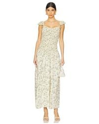 SWF - Cap Sleeve Mottled Max Dress - Lyst