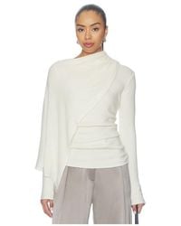 The Sei - Scarf Sweater - Lyst