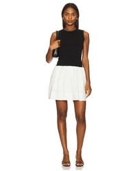 Pistola - Adrienne Drop Waist Mini Dress - Lyst