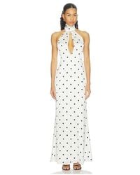 L'academie - 'Academie Imogen Silk Dress - Lyst