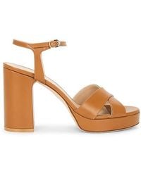 Stuart Weitzman - Sandale Dayna Platform - Lyst
