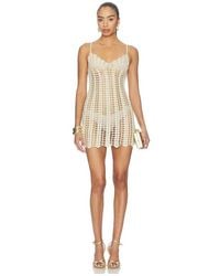 superdown - Magnolia Crochet Mini Dress - Lyst