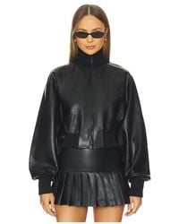Norma Kamali - Oversized Turtleneck Bomber Jacket To Waist - Lyst