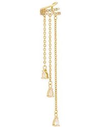 Ettika - Crystal Waterfall Ear Cuff Earrings - Lyst