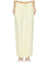 VIR VITA - Delphine Linen Pant - Lyst