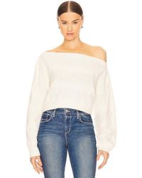 L'Agence - Shan Cable Sweater - Lyst