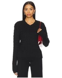 Frankie's Bikinis - Prince Cable Knit Sweater - Lyst