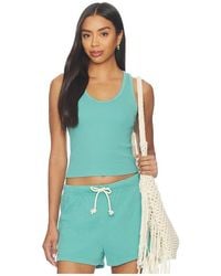 PERFECTWHITETEE - Blondie Rib Bra Friendly Tank - Lyst