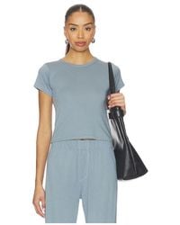 ÉTERNE - Butter Rib Short Sleeve Baby Tee - Lyst