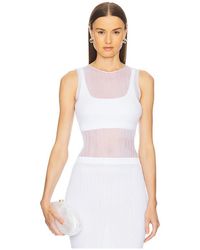 Jonathan Simkhai - Tanktop Mit Bustier Oakley - Lyst