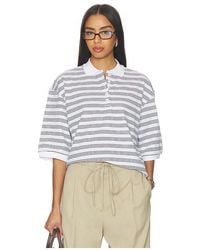 Rohe - Striped Oversized Polo - Lyst