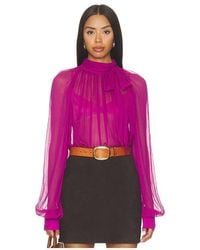 Ronny Kobo - Zenia Blouse - Lyst